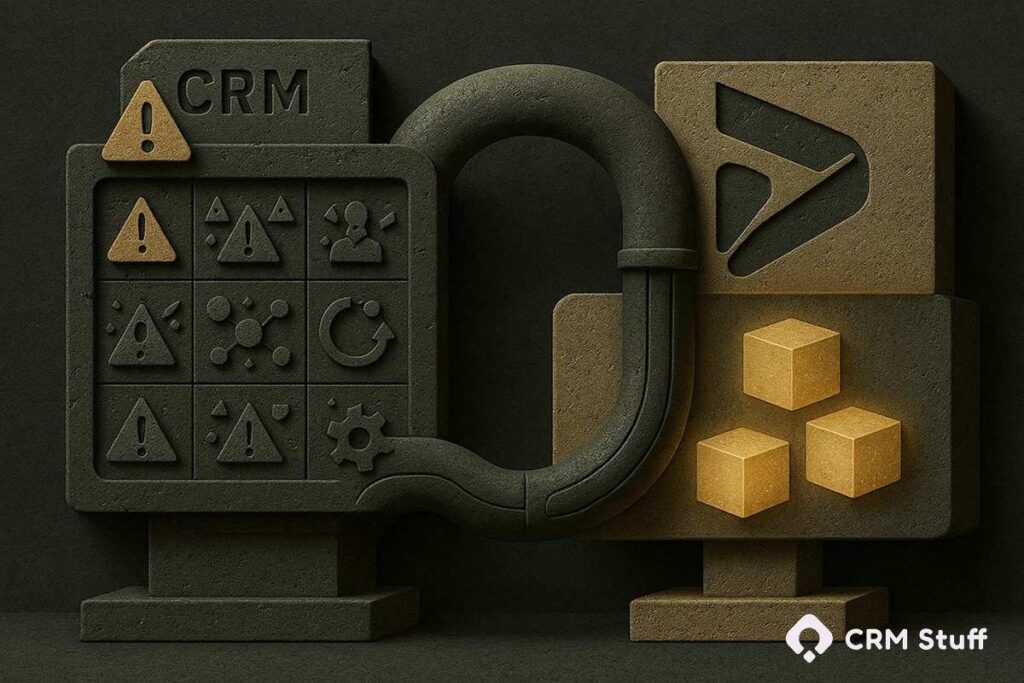 A clean, modern tech illustration showing a data p